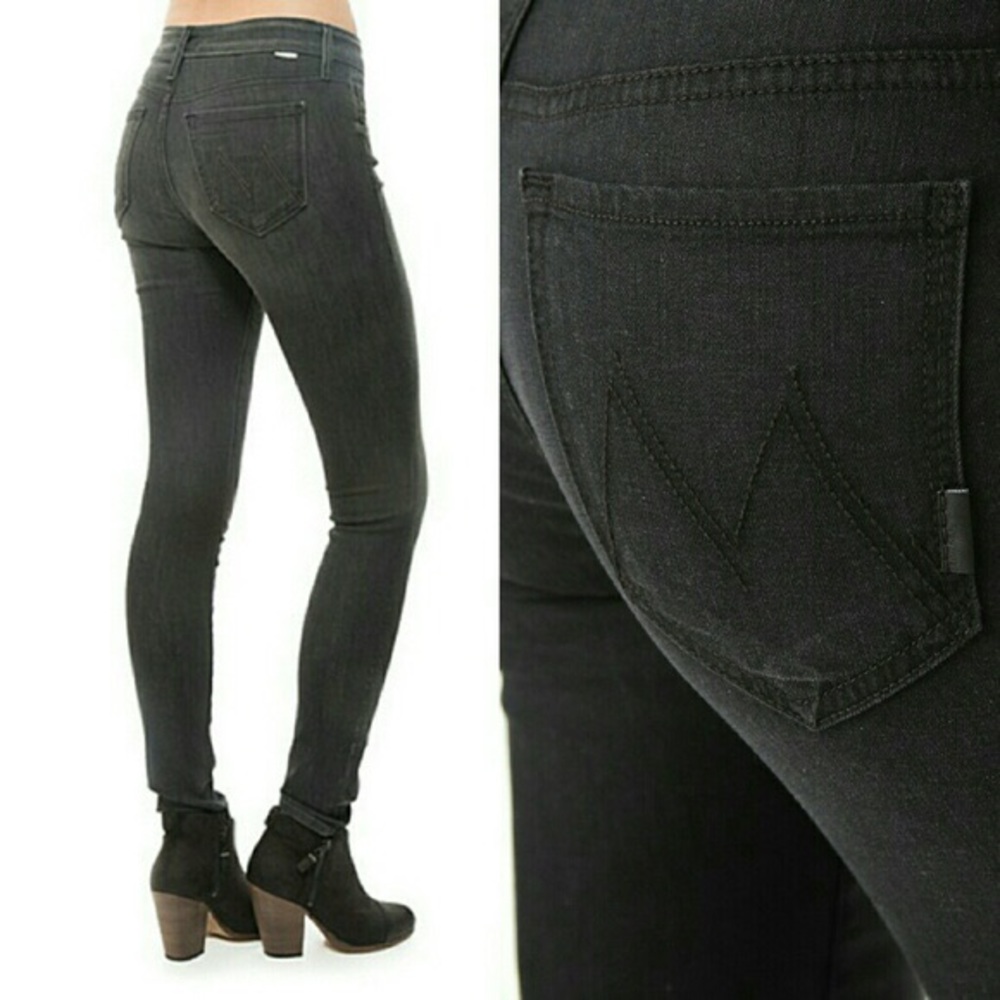 Mother high-waisted Looker skinny Dipping size 28